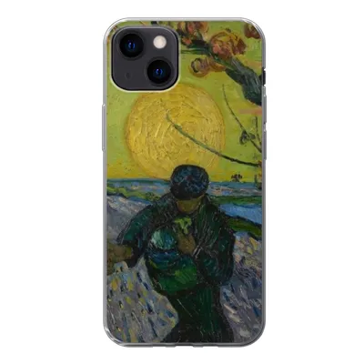 Produktbild von MuchoWow® Handyhülle Schutzhülle Hülle für iPhone 13 Der Sämann - Vincent van Gogh Silikon Softcase Handy Hülle - Karteninhaber