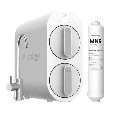 Zdjęcie produktu dla System filtracji wody z odwróconą osmozą Waterdrop WD-G2-W RO, z 1 filtrem do wody WD-MNR35