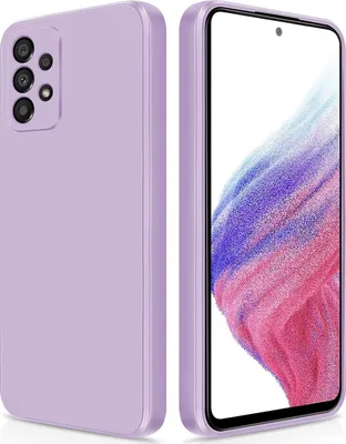 Image de Etui silicone fin pour Samsung Galaxy A53 5G silicone liquide, mat, résistant aux rayures Violet