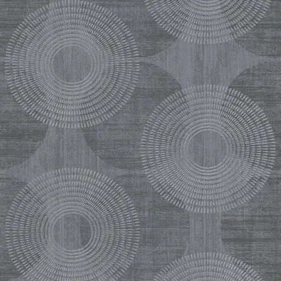 Produktbild von Profhome 378326-GU Grafik Tapete Geometrisch schimmernd schwarz grau 5,33 m2
