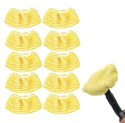 Imagen del producto de Juego de 10 fundas de microfibra para boquillas de limpieza a vapor