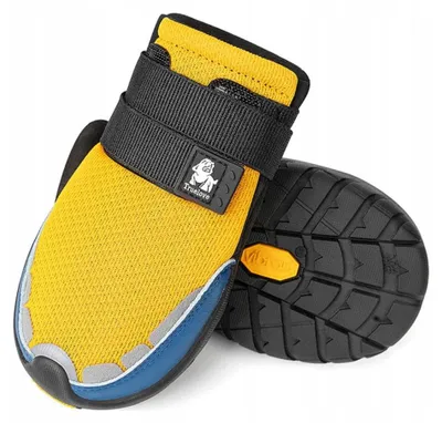 Produktbild von Truelove On Track Hundeschuhe Gelb XS Pfotenschutz