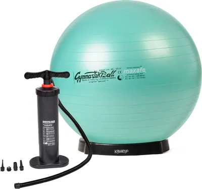 Produktbild von Original Pezzi® Gymnastikball MAXAFE m. Standpumpe u. Ballschale - grün