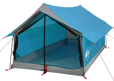 Produktbild von vidaXL Campingzelt 2 Personen Blau Wasserfest