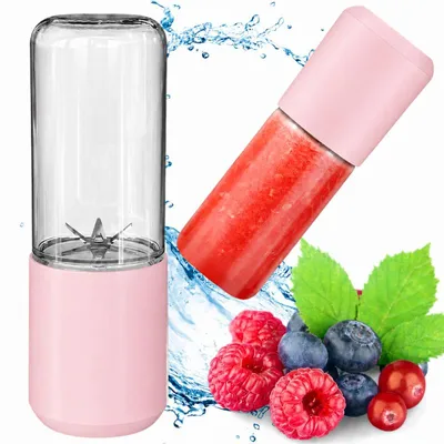 Obrázek produktu pro Bezdrátový Stojanový Mixér S Nabíjením Přes Usb, Mixér Na Smoothie, Mini Mixér 150 W