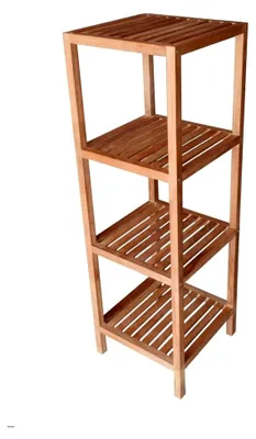 Produktbild von Standregal mit 4 Ablagen 36 x 36 x 112 cm