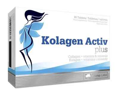 Produktbild von OLIMP KOLAGEN ACTIV PLUS Haut Knochen Gelenke 80 Tabletten