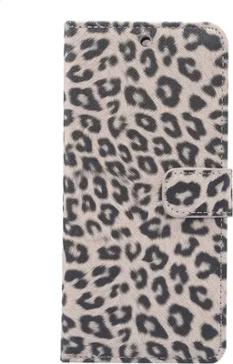 Produktbild von Mobigear Leopard  Samsung Galaxy S20 Hülle Klapphülle Geldbörse - Braun