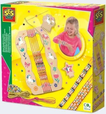 Produktbild von SES Glasperlenarmbänder Bastel-Set 6+