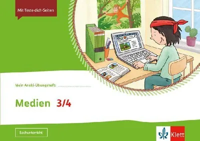 Produktbild von Mein Anoki-Übungsheft. Medien 3/4. Übungsheft Klasse 3/4