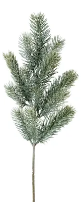 Produktbild von Künstlicher BLAUTANNENZWEIG, GEEIST 13Triebe. 50cm. GEFROSTET.