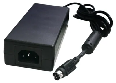Produktbild von QNAP PWR-ADAPTER-120W-A01, Stromversorgung, Drinnen, 120 W, Schwarz, 59 mm, 137 mm