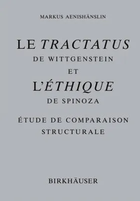 Produktbild von Le Tractatus de Wittgenstein et l' Éthique de Spinoza