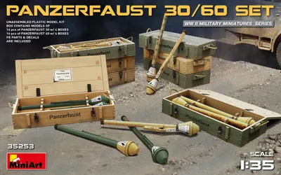 Zdjęcie produktu dla MiniArt 1:35 Panzerfaust 30/60 zestaw (16+16)