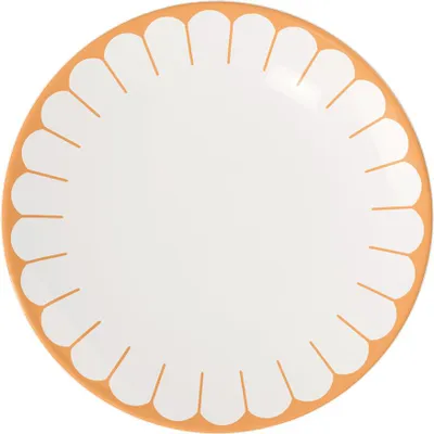 Zdjęcie produktu dla Villeroy & Boch 1045522621, Talerz obiadowy, Okrągły, Porcelana, Żółty, Fleur, 26,6 cm