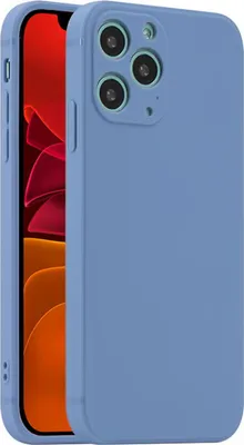 Produktbild von Apple iPhone 13 Pro Max Round Edge TPU Case Hellblau