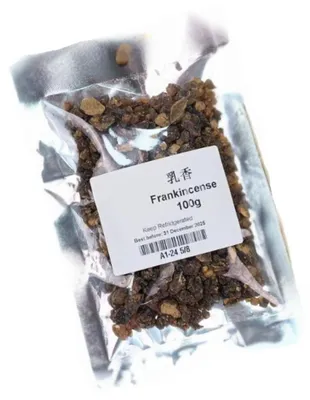 Weihrauch 100 g, natürliches Harz, aromatisch, Meditation