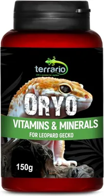 Obrázek produktu pro Terrario ORYO pro gekona leopardího 150g - vitamíny pro gekona leopardího Terrario