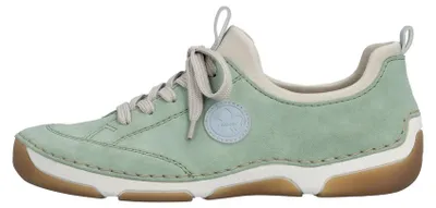 Zdjęcie produktu dla Buty wsuwane damskie Rieker zielone