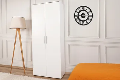 Zdjęcie produktu dla Skye Decor, Shc-529-Bb-2, szafka na buty, biała, 76 x 187 x 36 cm