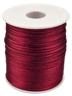 Produktbild von 90m Satinschnur 2mm Satinkordel Schmuck-Kordel -Schnur Kumihimo Bänder
