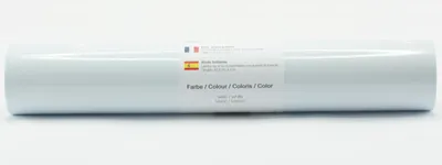 Produktbild von Kreativplotter Vinylfolie glänzend WEISS 30,5x300 cm