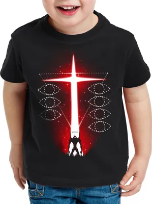 Produktbild von style3 Eva Resurrection Kinder T-Shirt engel anime japanisch
