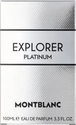 Zdjęcie produktu dla Montblanc Explorer Platinum, Mężczyźni, 100 ml, Butelka jednorazowa, Fiołek (liść), Szałwia muszkatołowa, Drzewo cedrowe