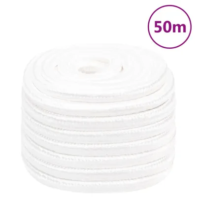Immagine prodotto di vidaXL Corda da barca bianca 20 mm 50 m polipropilene