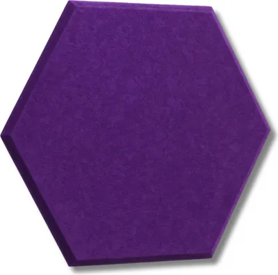 Produktbild von 3D HEXAGON FILZ WANDPANEELE Kopfstütze selbstklebend akustisch weich
