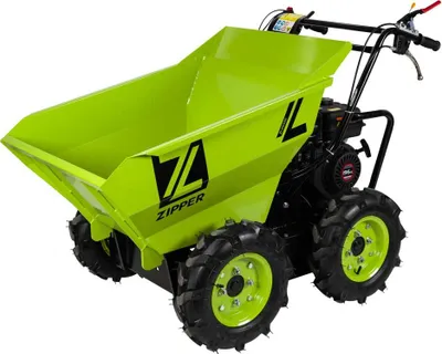 Image de Mini brouette thermique avec roues - 196 cc - charge max 300kg