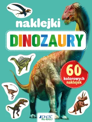 Immagine prodotto di 60 kolorowych naklejek Dinozaury