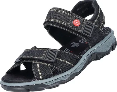 Produktbild von Rieker Damen Trekkingsandalen schwarz, Damen:40 EU