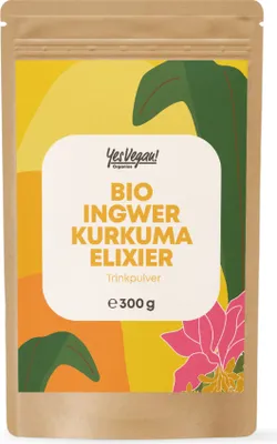 Produktbild von Yes Vegan®  Ingwer Shot mit Kurkuma - Pulver