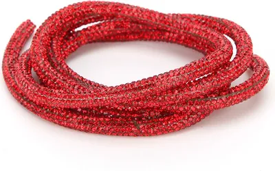Immagine prodotto di Strass Tubo Corda Nastro fai da te NEWING Abito da sposa Decorazione Costume Accessred