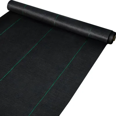 Zdjęcie produktu dla Gruba agrowłóknina antychwastowa agrotkanina 91,4x2m czarna 182.8m2