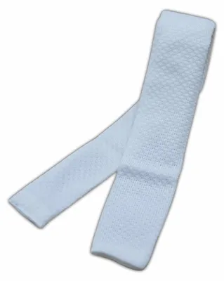 Produktbild von Strickkrawatte, weiß