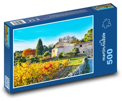 Obrázek produktu pro martinpuzzle - Puzzle 500 - Vinohrad - kostel