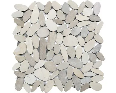 Produktbild von Flusskiesel XKS IN10 beige 30,5x30,5 cm