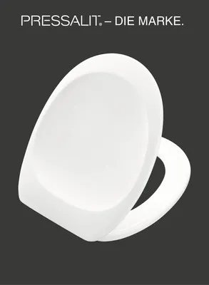 Produktbild von Pressalit Dania Standard WC-Sitz weiß 982000-B47999