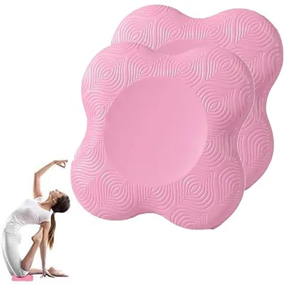 Produktbild von Yoga Kniepolster - Sportmatte Knieschutz - Knie Pads - Balance Kissen - Unterstš¹tzung fš¹r Knie Handgelenke Ellenbogen - 2 Stš¹ck