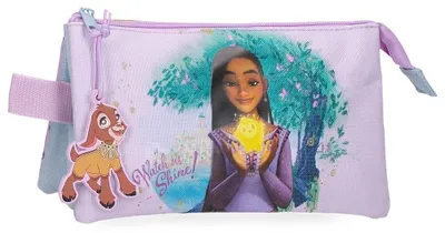 Immagine prodotto di Disney Joumma, Astuccio triplo, rosa, 22 x 12 x 5 cm, motivo Disney