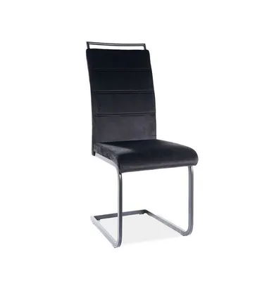 Image de Chaise de salle à manger rembourrée TALITA 3 – noir