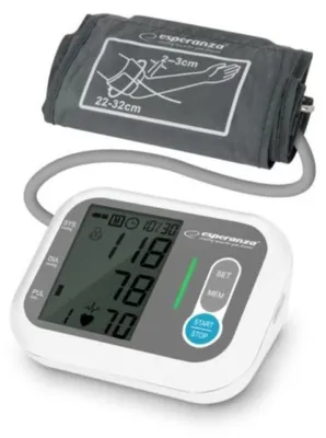 Image de Moniteur de pression, Esperanza, ECB005, 5VDC, Blanc/Gris