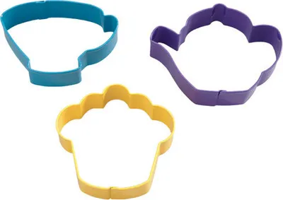 Produktbild von Wilton Tea Party Cookie Cutter Set/3