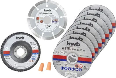 Produktbild von Starter Set Trennscheiben115 Dose 10t