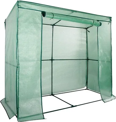 Produktbild von Gewächshaus Botanika inkl. Spannseile, Erdanker und Aufbauanleitung ca. 1,6m² 200x78x170 cm