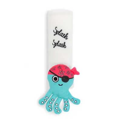 Zdjęcie produktu dla Podkładka pod pas dla dzieci Milk&Moo Sailor Octopus, pas bezpieczeństwa, podkładka na ramię do fotelika dziecięcego, poduszka ochronna, podkładka zapobiegająca tarciu pasa, ochrona pasa, od 0 miesięcy