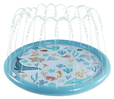 Produktbild von Little Dutch Ocean Dreams Sprinklermatte B 150cm, Rund, 2 Jahr(e), Polyvinylchlorid (PVC), Blau