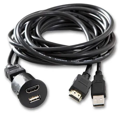 Produktbild von Alpine KCU-1H | USB- / HDMI-Einbaubuchse für FIAT Ducato